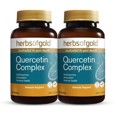 HerbsofGold澳洲进口高含量槲皮素换季畅快呼吸养肺护肺保健品