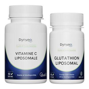 Dynveo迪卫欧 白月光两件套【谷胱甘肽+脂质体VC】內源焕亮