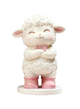 小羊可爱落地大摆件乔迁生日送礼