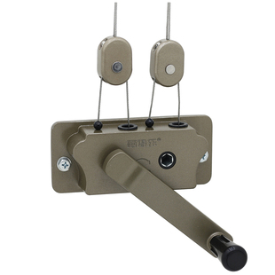 晒得乐晾衣架把手摇器升降器双杆凉衣架配件通用手摇盒摇手执手柄