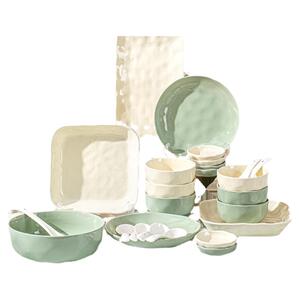 治愈系奶油风餐具套装礼盒装
