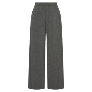 POLOWALK裤子女士针织裤2025秋冬裤长裤新款休闲运动裤直筒裤女