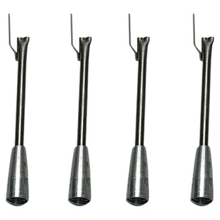 气动胶枪打胶嘴白钢材质加厚钣金门边胶线波浪纹胶嘴喷涂铝合金