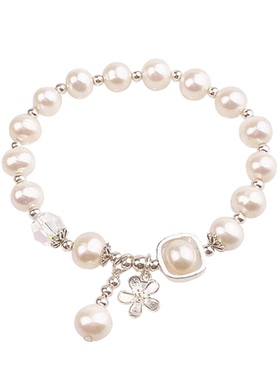 小众秋冬季冷淡风珍珠手链送闺蜜