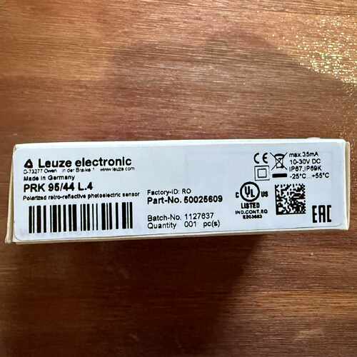 50025609 全新劳易测传感器 PRK95/44 L.4-议价