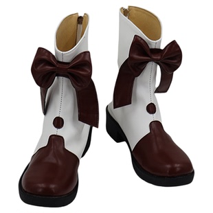 五彩斑斓的世界 二阶堂真红cosplay鞋来图定做动漫演出鞋定制