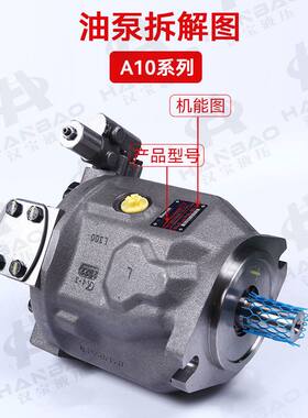 德国Rexroth力士乐A A10VSO71DR-31R-PPA12N00变量液压油泵柱塞泵