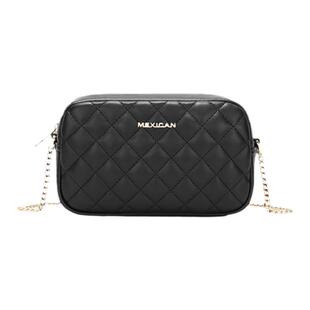 稻草人包包女2026新款小众设计菱格斜挎包链条单肩包流行小包正品