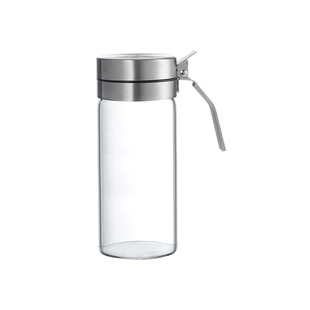 霜山高硼硅玻璃油壶家用不挂油鹰嘴调味瓶密封防漏酱油瓶倒油瓶