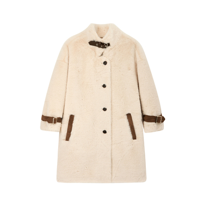 儿童皮草外套2025秋冬新款