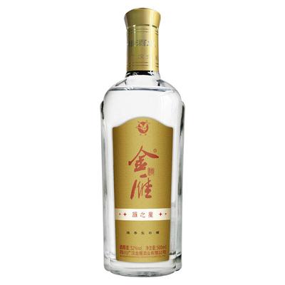 川酒浓香白酒金雁500ml52