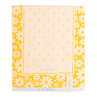 夕才儿美术馆 JILL STUART纯棉高档轻奢毛巾女士方巾面巾家用柔软