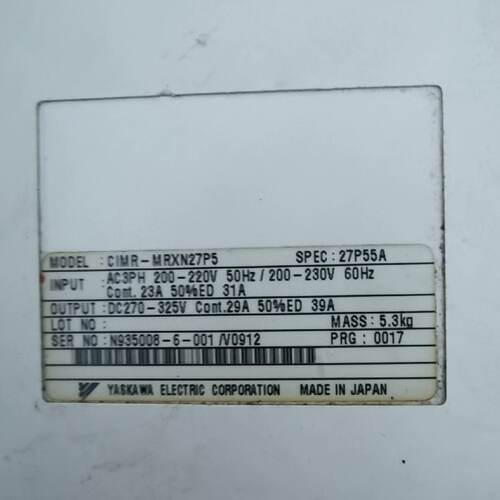 议价Yaskawa Servo Driver适用