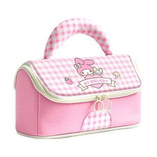 正版三丽鸥美乐蒂2026超火笔袋库洛米文具盒女孩kt猫铅笔盒新款大容量男小学生高颜值ins风幼儿园儿童文具袋