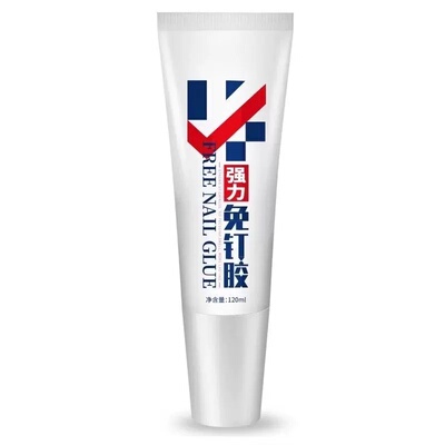 强力免钉胶高粘度金属瓷砖踢脚线卫生间置物架贴墙专用防水家用胶粘得牢免打孔胶水固定浴室墙面粘墙胶大理石