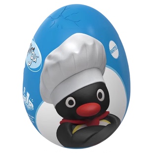 潮昇动漫Pingu奇趣微缩场景系列盲盒扭蛋小企鹅公仔手办桌面摆件