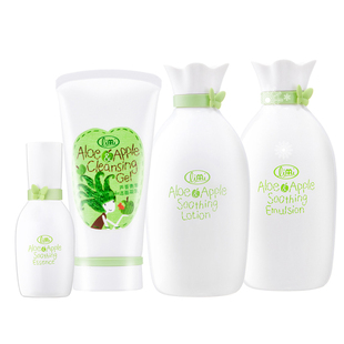 专柜正品 limi里美芦荟青苹套装舒缓保湿乳液160ml 舒缓补水