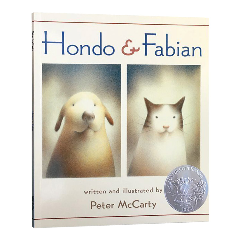 红豆与菲比 Hondo & Fabian 英文原版儿童启蒙绘本 进口童话故事睡前读物图画书