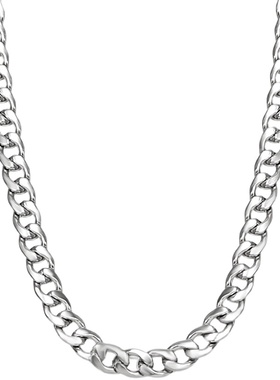 男士链子金属钛钢项链小众设计女