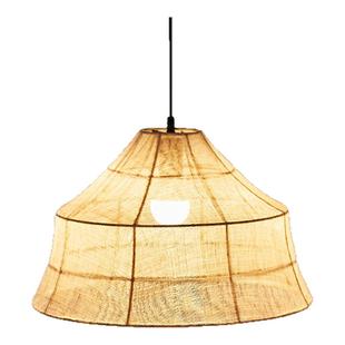 侘寂风餐厅吊灯布艺织物饭店火锅店茶楼民宿茶室禅意日式复古灯具