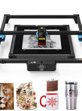 TWOTREES TTS-20PRO 激光高速130W木板亚克力切割金属打标雕刻机