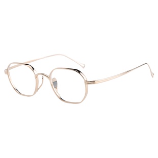 KAME MANNEN万年龟日本手工纯钛近视眼镜框男复古镜架女KMN-9917