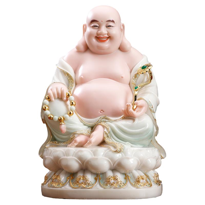 弥勒佛菩萨大肚笑佛客厅招财摆件