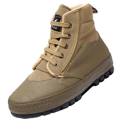 3537高帮加绒加厚解放鞋保暖棉鞋