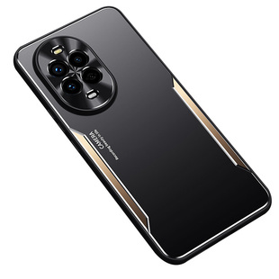 适用于华为nova13手机壳华为nova13pro新款金属磨砂男nova13全包防摔背板高端镜头por奢华硅胶5G保护套曲屏