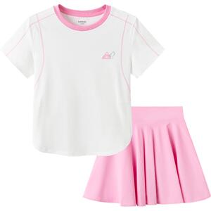 巴拉巴拉女童短袖运动套装裙子夏