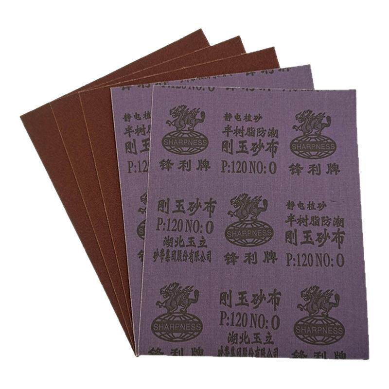 锋利牌棕刚玉砂布研磨抛光耐磨