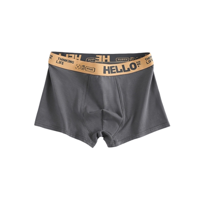 秋季青少年平角新款抗菌男士内裤