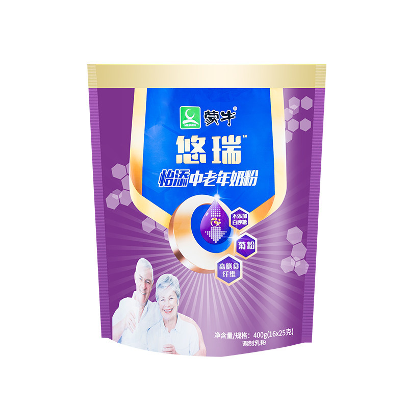 蒙牛悠瑞怡添中老年奶粉800g罐装（大日期）