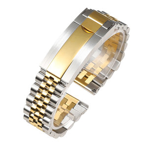 适配欧米茄手表带钢带男超霸蝶飞海马300 600无暇赴死007精钢表链