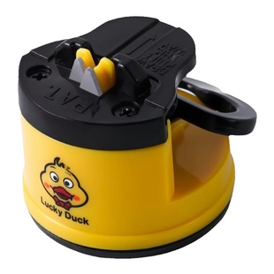 小黄鸭可爱新款多功能磨刀神器吸盘家用厨房快速磨刀石简便细磨