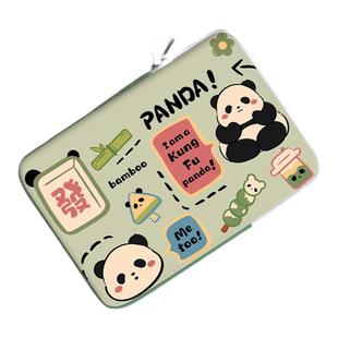 涂鸦卡通电脑内胆包适用苹果macbookpro13寸联想小新air14笔记本保护套女华为matebook15点6寸ipad平板收纳包