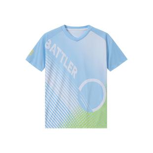 上阵大赛服羽毛球服女短袖2025新款吸汗训练服运动T速干羽球衣男