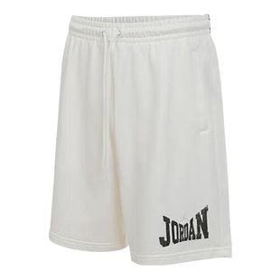 Jordan耐克短裤男夏新款休闲训练裤篮球运动宽松五分裤HV1845-133