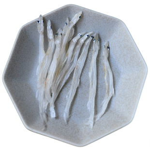 山海农人无盐银鱼干小鱼干淡水小银鱼干货特价面条鱼玻璃鱼水产