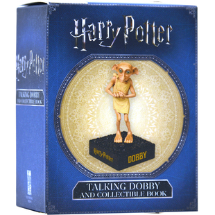 预售 哈利波特 家养小精灵多比 小手办 英文原版 Harry Potter Talking Dobby and Collectible Book 哈利波特周边 收藏书
