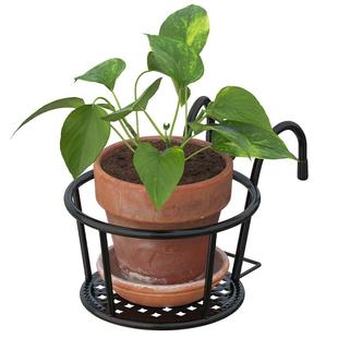 阳台花架置物架2024新款悬挂铁艺挂式花盆架室内栏杆防盗网花架子