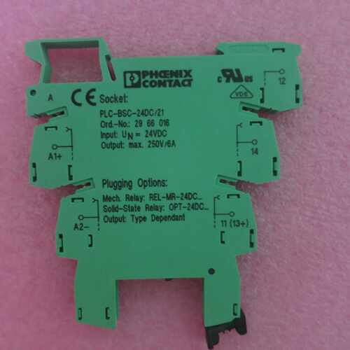 议价PHOENIX菲尼克斯原装继电器底座 PLC-BSC-24DC/21 2966016 现