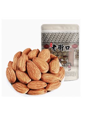 老街口巴旦木仁500g扁桃仁大杏仁精选坚果孕妇休闲美味零食干果