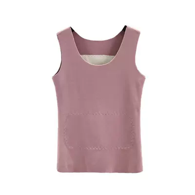 德绒无痕自发热背心吊带