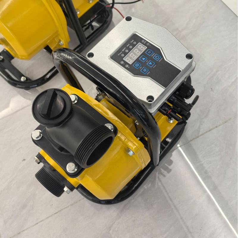 48-200V高流量高扬程直流银色控制器农用灌溉电动车太阳能水泵