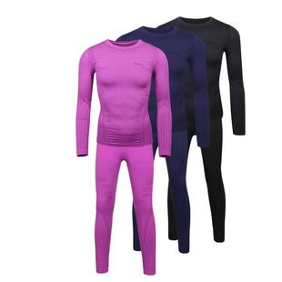 Tittallon体拓滑雪速干内衣男 冬季户外运动保暖排汗压缩衣套装女