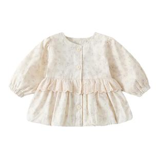 女童春装外套2026新款开衫上衣儿童春秋季开春宝宝初春洋气小公主