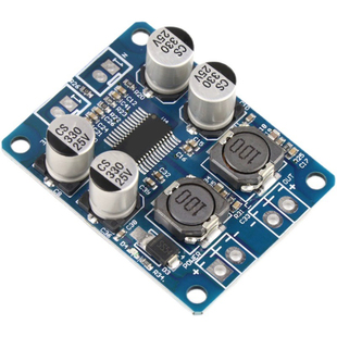 60W单声道数字功放板模块 音响音箱喇叭D类音频放大器板 12V/24V
