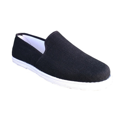 手工中式风夏季透气棉麻居家布鞋