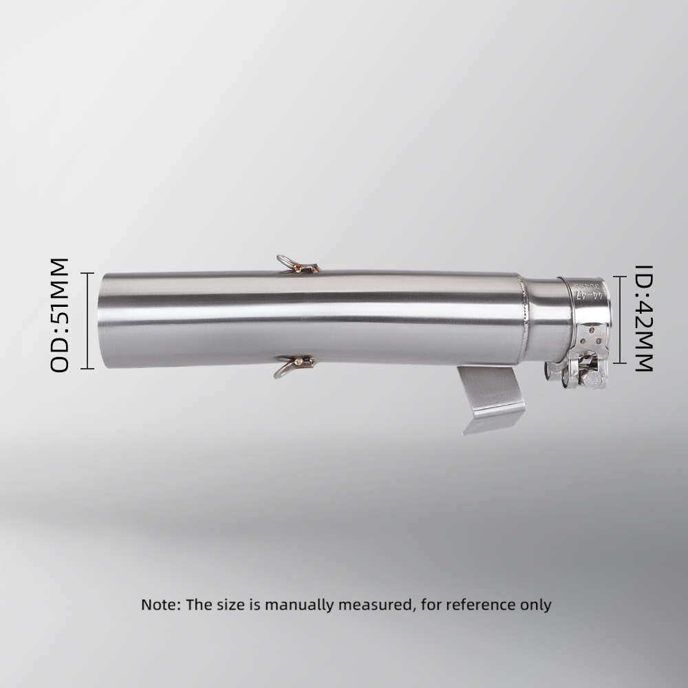 摩托车改装 凯越400X/ 500X ZF400GY / 500GY 不锈钢排气管中尾段